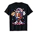 Football Drip Ice Cream Boys Football Youth American Flag T-Shirt