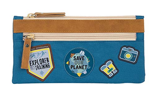 Portatodo Doble Cremallera Reciclable National Geographic Explorer  220xx110mm