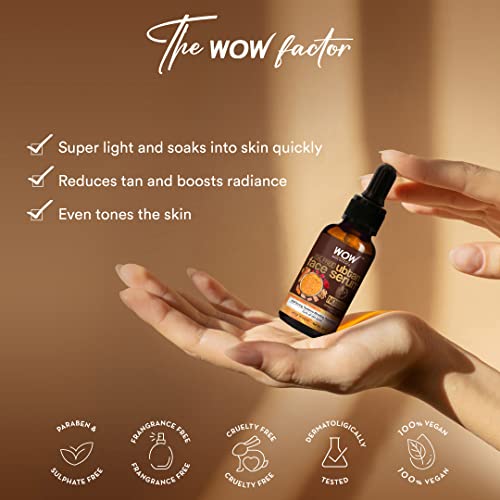 WOW Skin Science Ubtan Face Serum | Oil Free | For Tan, Radiance Boosting & Rejuvenating Skin | Smoothen Skin Tone | Paraben Free | Face Serum for Women & Men | 30 ml - Image 6