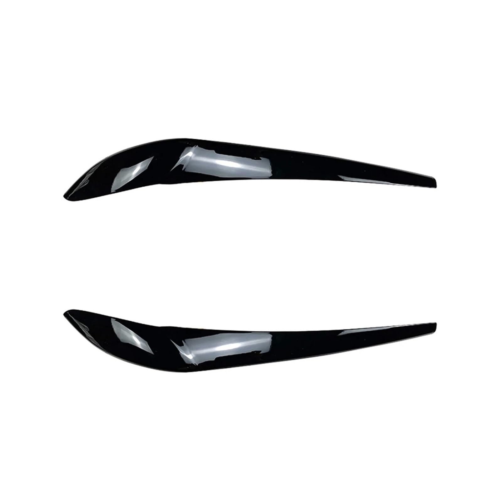 tuyda Car Front Headlights Eyebrows Eyelids Cover Stickers,Fit For X3 F25 X4 F26 2014-2017 Eyelash Head Light Lamp Headlight Eyebrow Overlay ﻿