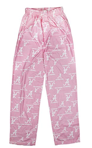 Outerstuff NCAA Alabama Crimson Tide Girls Youth (7-16) Pink Printed Lounge Pants