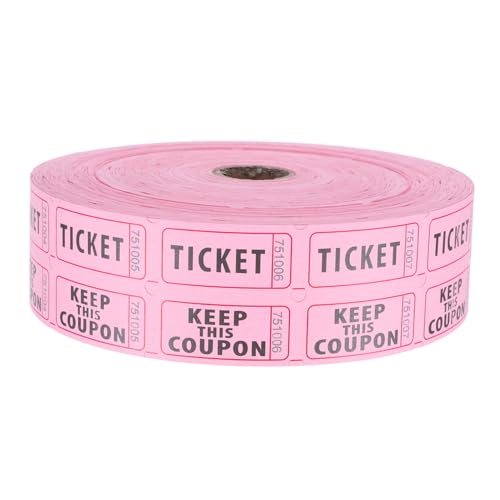 ULTECHNOVO Tombola Lose als Eintrittskarten Gutscheine und Lose für Partys Karneval Feiern Geburtstagsfeiern Hochzeiten Firmenevents und Veranstaltungen Rolle