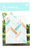 Violet Craft Broken Herringbone Quilt Pattern