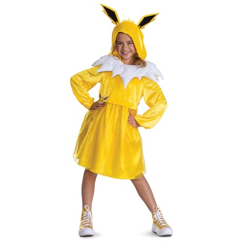 Disfraz Pokémon Jolteon vestido para niñas miniatura 1
