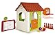 FEBER- Activity House 6in1, Kinderhaus für Kinder ab 3 Jahren mit eingebauten Spielen (Famosa 800013048)