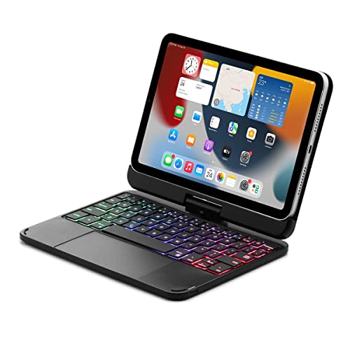 Amazon | 360°回転 iPad mini 7 キーボードケース タッチパッド