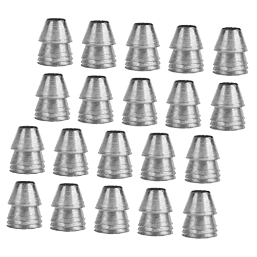 FONDOTIN Cunei Di Metallo Per Manico Martello 20 Pezzi Ø11 Mm Cunei Di Rinforzo Lucidi Per Utensili Carpenteria e Lavori Di Installazione