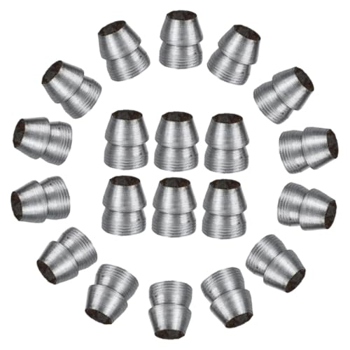 GALPADA Cales Rondes en Fer pour Manche de Hache 20 Pièces, Diamètre 10 Mm, Accessoires de Fixation pour Outils de Jardinage, Protection Renfort Métal, Usage Extérieur et Entretien Pelouse