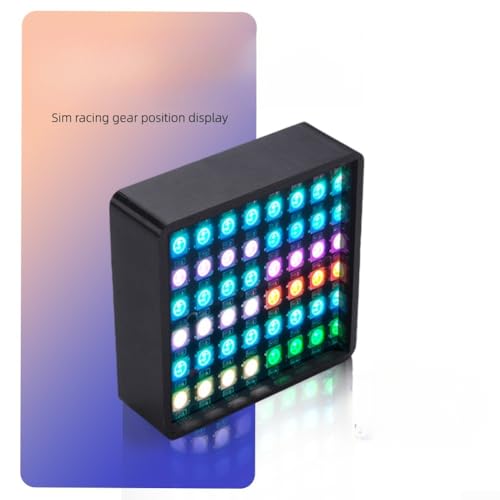 Indicador LED Matrix Gear Shift USB con apagado automático para salpicadero Logitech G29 G27 3