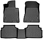SMARTLINER Custom Fit Floor Mats 2 Row Liner Set Black Compatible with 2020-2022 Hyundai Sonata (Only FWD Models)
