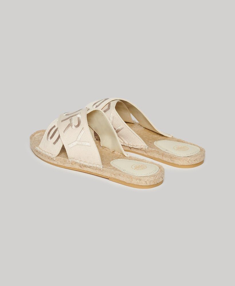 Superdry Kobiety Espadrille Cross Strap SlideSandały