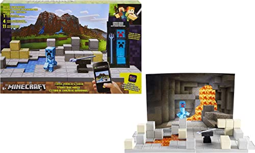 Up To 50% OFF Minecraft Comic Maker Biome Set Comic Book Creator Toy with Environment Accessories and Creeper Figure, Works with Free App and Based on Minecraft Video Game, Toys for Boys and Girls Age 6 and Older Buy 2 get 3 Minecraft Comic Maker Biome Set Comic Book Creator Toy with Environment Accessories and Creeper Figure, Works with Free App and Based on Minecraft Video Game, Toys for Boys and Girls Age 6 and Older