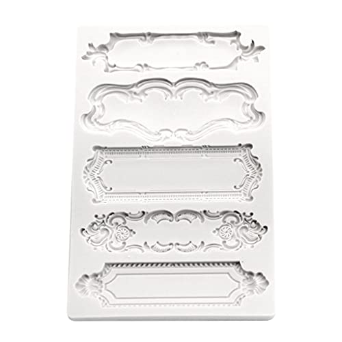 Moldura Antiga De Silicone Para Resina Epóxi Artesanato