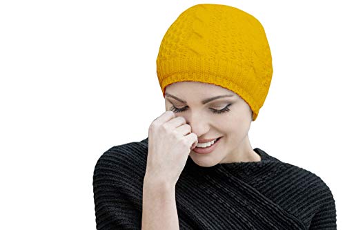 Bonnet d'hiver pour femme souffrant de perte de cheveux