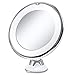 Produktbild BBGSFDC Makeup Mirror Makeup Mirror 10x Licht LED-Beleuchtung Tragbare Make-up-Vergrößerungsspiegel.