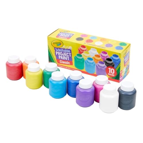 CRAYOLA ボトル絵の具 10色セット 541205