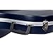 Crossrock ABS Hard-shell Case for French Horn with Single Shoulder Strap-Blue(CRA862FHBL)