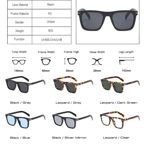 Lunettes de soleil miroir dégradé idéal pour terrasses et sorties mode - 5