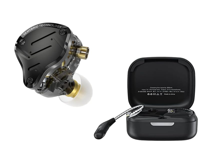 Amazon.com: KZ AZ09 Bluetooth 5.2 Module IEM Adapter and KZ ZS10