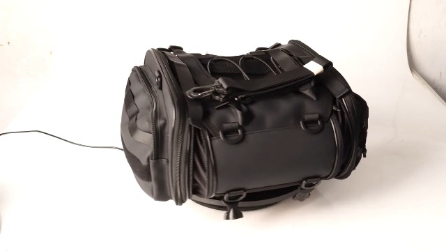 Amazon | Motikvans バイク シートバッグ 拡張機能あり 23-29L