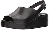 Höhe: 5,7 cm CAMPER Damen Misia Slingback Sandalen, Pink (Black 1), 44 EU