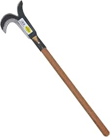 Foice Podão Amolada Com Cabo Para Corte e Desbaste TARZA