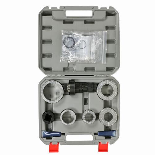 ARES 14025 – Exhaust Pipe Expander Kit – Widens Exhaust Pipes from 1-5/8-Inches to 4-1/4-Inches in Diameter – 7-Piece Impact Rated Kit Includes Heavy Duty Storage Case