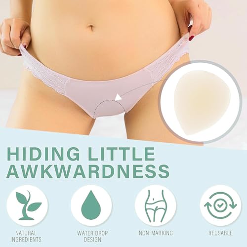 Image of Invisible Camel Toe Concealer Seamless Camel Toe Hider, Reusable Anti Camel Toe Cover, No Camel Toe Underwear Guard, Cameltoe Concealer Cover for Women, Camel Toe Stopper (M Skin Color 2)