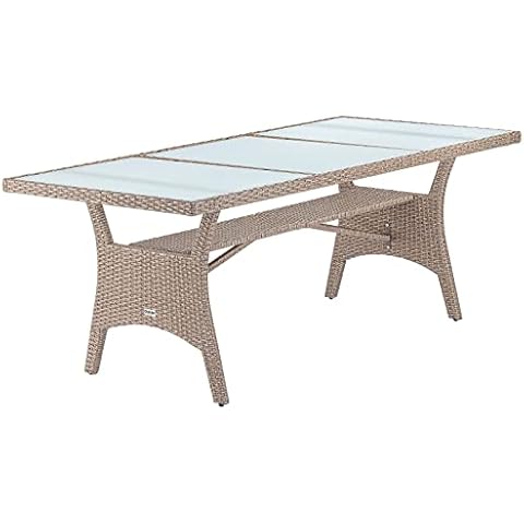 Table de Jardin Casaria Crème Cover