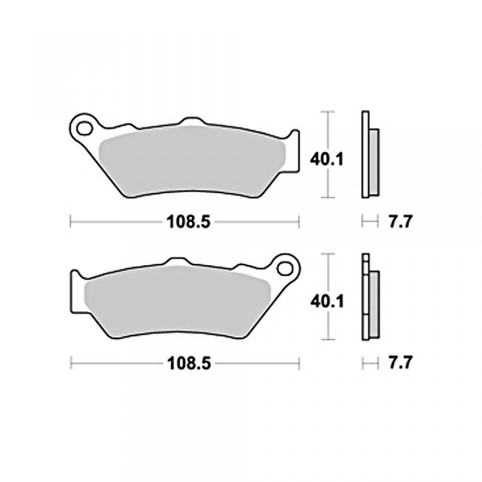 Pastiglie freno, Pasticche freni anteriori per Moto Harley Davidson 500 Xg Street 2016-2019