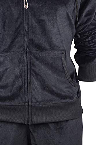 Image of Velour Tracksuit Womens 2 Pieces Joggers Outfits Jogging Sweatsuits Set Soft Sports Sweat Suits Pants