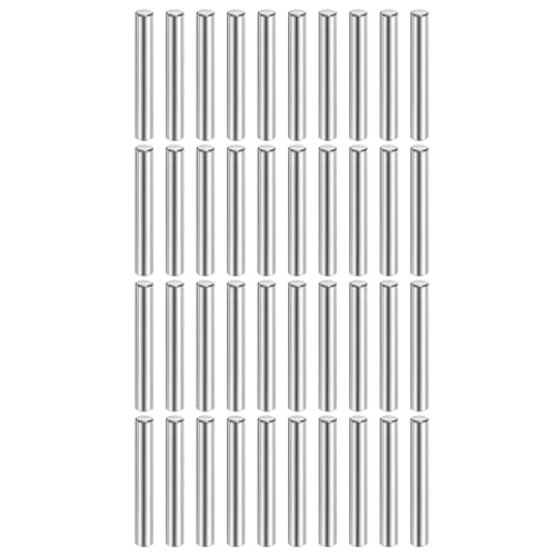 Pasadores cilíndricos de acero inoxidable de 5 mm x 40 mm para soporte de estantes