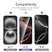 NEW'C 3 Pack Designed for iPhone 17, 17 Pro, iPhone 16 Pro Screen Protector (6.3 inches), Enhanced Tempered Glass Protection with Easy Installation Tool Included,Case Friendly Ultra Resistant
