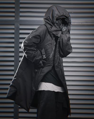 Niepce Inc Japanese Streetwear Techwear Men's Winter Parka Jacket4