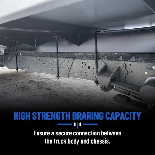 Image of 20 Inch Square Bend U-Bolt Kit for Truck Chassis