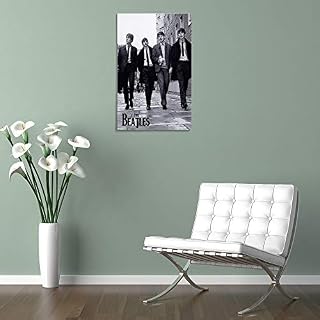 Poster sur toile Beatles – Art mural – Impression moderne – Décoration de chambre de famille – 60 x 90 cm - Les Beatles, Paul McCartney, John Lennon, RIngo Starr, George Harrison Poster sur toile Beatles - Art mural - Impression moderne - Décoration de chambre de famille - 60 x 90 cm – Image 5