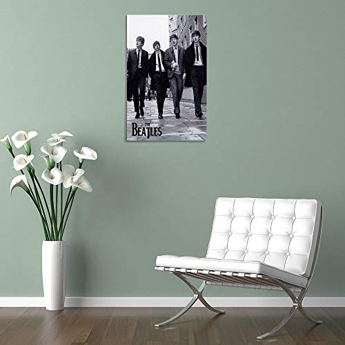 LIANGBO Beatles Poster sur toile pour chambre familiale moderne 60 x 90 cm - Les Beatles, Paul McCartney, John Lennon, RIngo Starr, George Harrison LIANGBO Beatles Poster sur toile pour chambre familiale moderne 60 x 90 cm – Image 6
