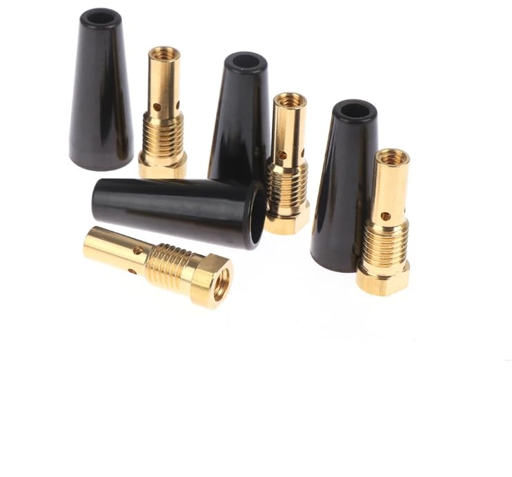 Kit di 14 ugelli senza gas Flux Core da 0,9 mm K3493-1 per diffusori a gas Century FC90/80GL 35-50, accessori per apparecchiature di saldatura QIANGHAN (0,9 mm)