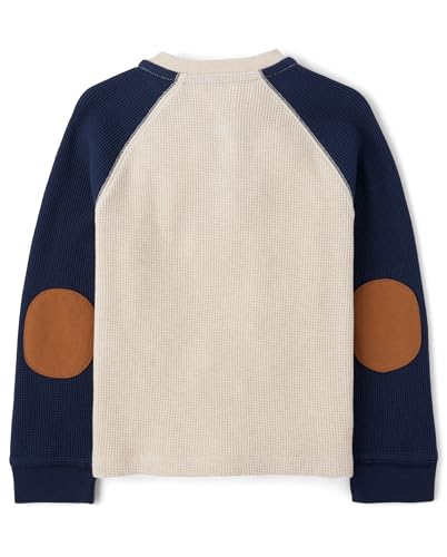 Gymboree Boys' and Toddler Long Sleeve Thermal Henley Shirt3