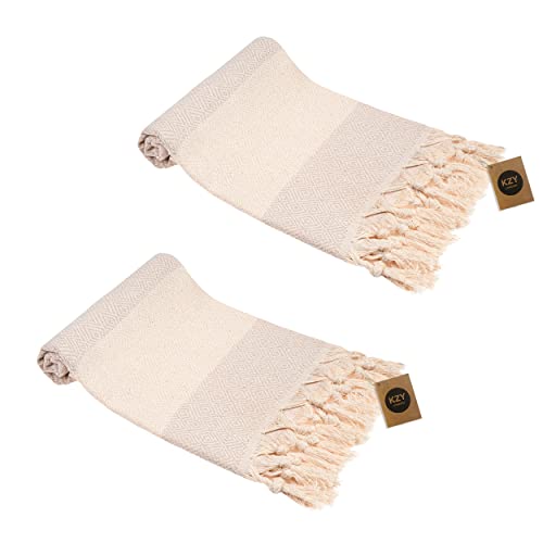 Essuie-mains turc Diamant (Beige) Cover