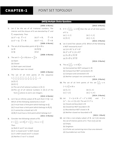 Image of IIT JAM Mathematics PYQ Book 2026 | Previous Year Solved Papers 21 Years (2005 to 2025) with Solutions | Topic Wise & Chapter wise Sorted | Useful for IIT JAM, CUET PG & MSc Mathematics Entrance Exams