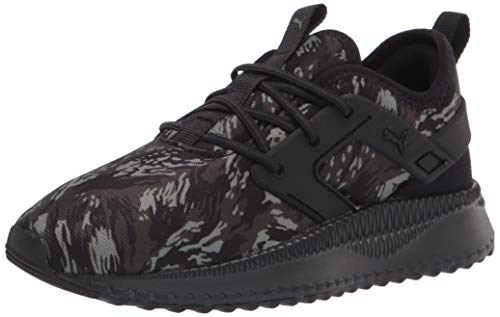 PUMA Kids' Pacer Next Excel Slip On Sneaker, Forest Night BL, Forest Night-puma bl, 13 Little Kid