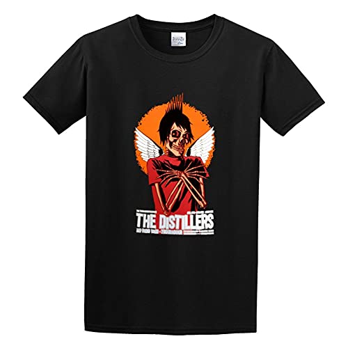 Xiyunjiao Short T-Shirt The Distillers Punk Black L