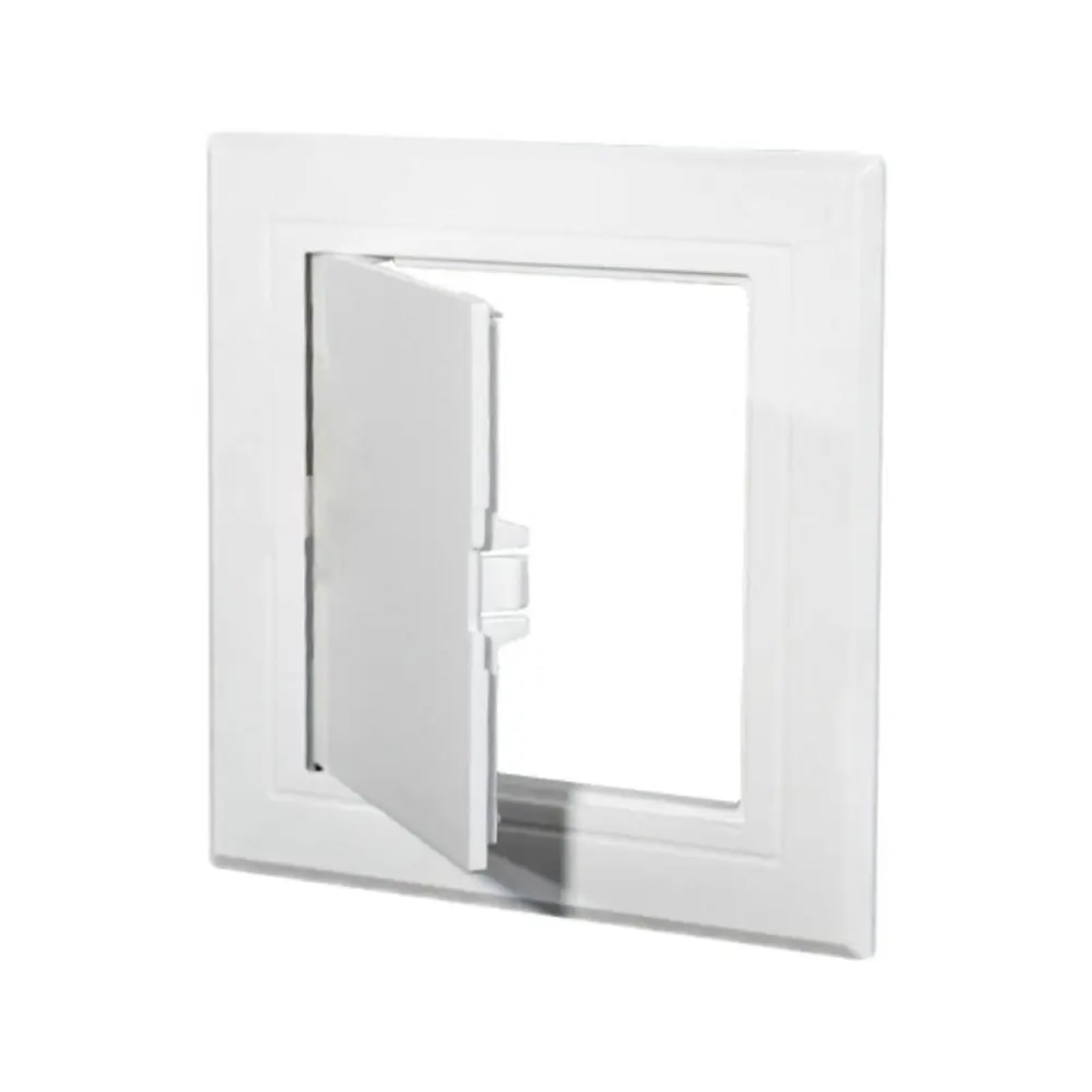 Dunsby One Color Access Panel Access Panel For Drywall Cover Plate Ceiling Inspection Port White Door Plastic Removable Opening Flap(300X300mm)