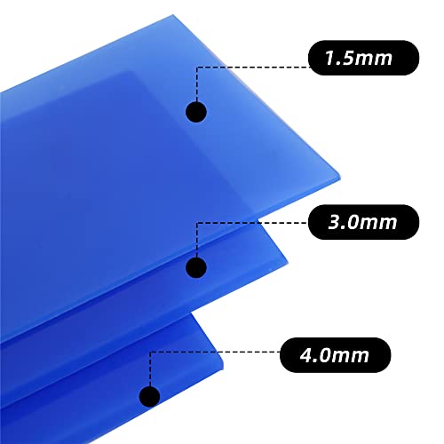 Sparklenut 3 fogli in silicone 3D sublimato per