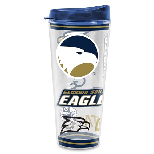 Image of Rico Industries NCAA College Double Wall Mayhem 16oz Or 20oz Tritan Tumbler W Lid