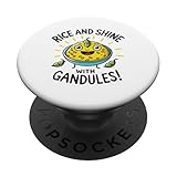 Reis und Glanz mit Gandules - Arroz Con Gandules Cartoon PopSockets mit austauschbarem PopGrip
