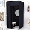 Amazon.com: Clothing Store Fitting Room, Movable Square Changing Room ...