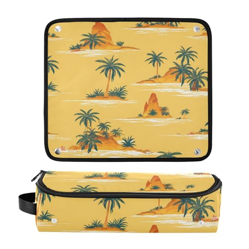 Bolsa organizadora y alfombrilla resistente al calor para plancha de pelo miniatura 3
