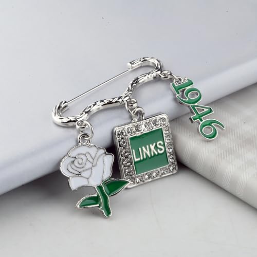Image of CENWA Sorority Brooch Gift Sorority Brooch Pin Greek Sorority Jewelry Sisterhood Graduation Gift for Her